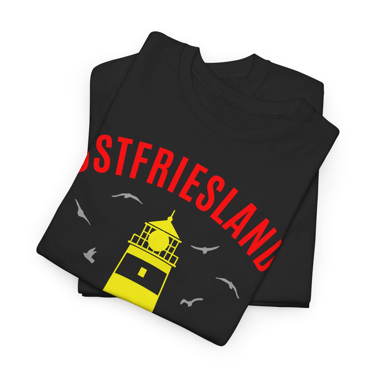 Ostfriesland Nordsee Deutschland Leuchtturm - T-Shirt