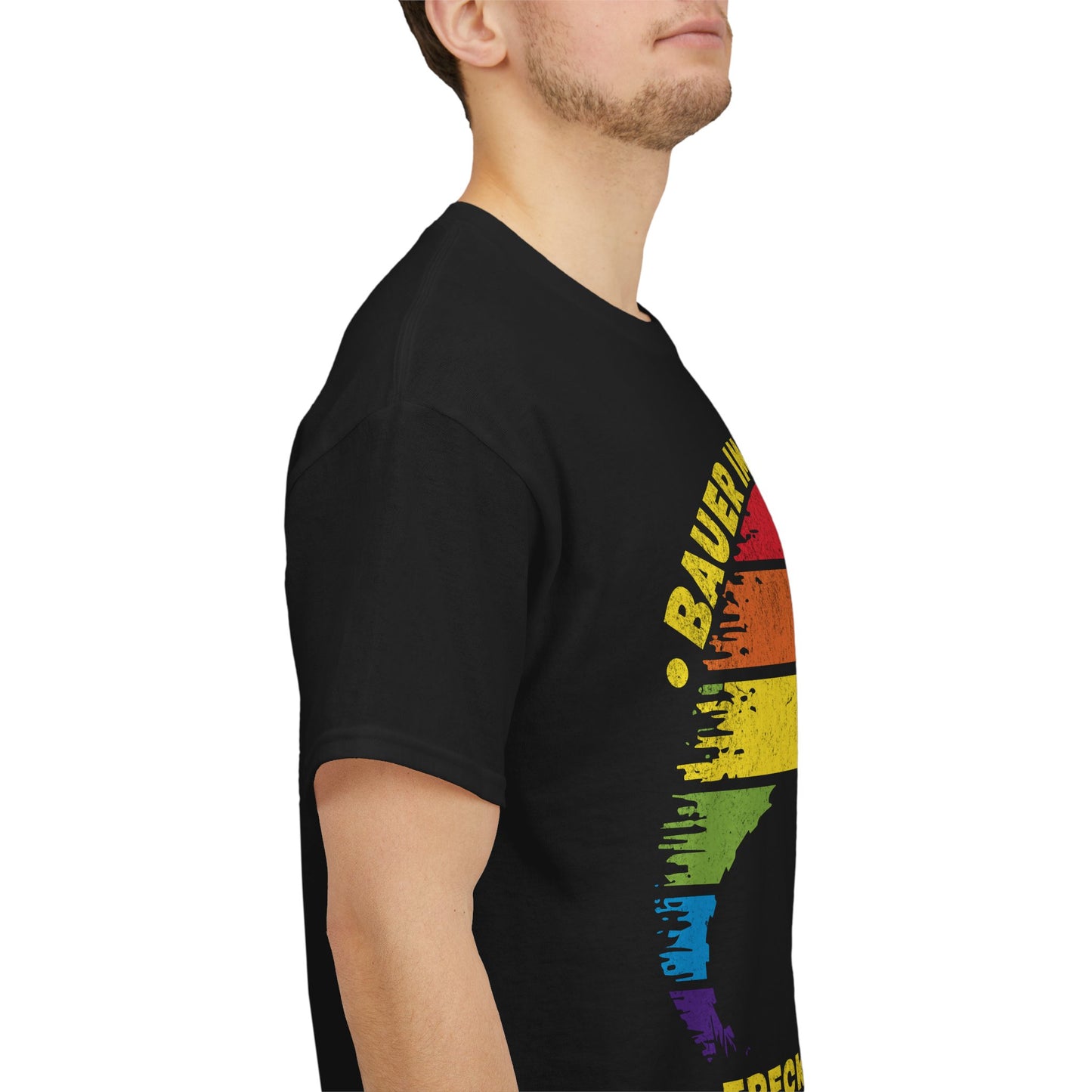 Bauer im Ruhestand - Regenbogen Edition – T-Shirt