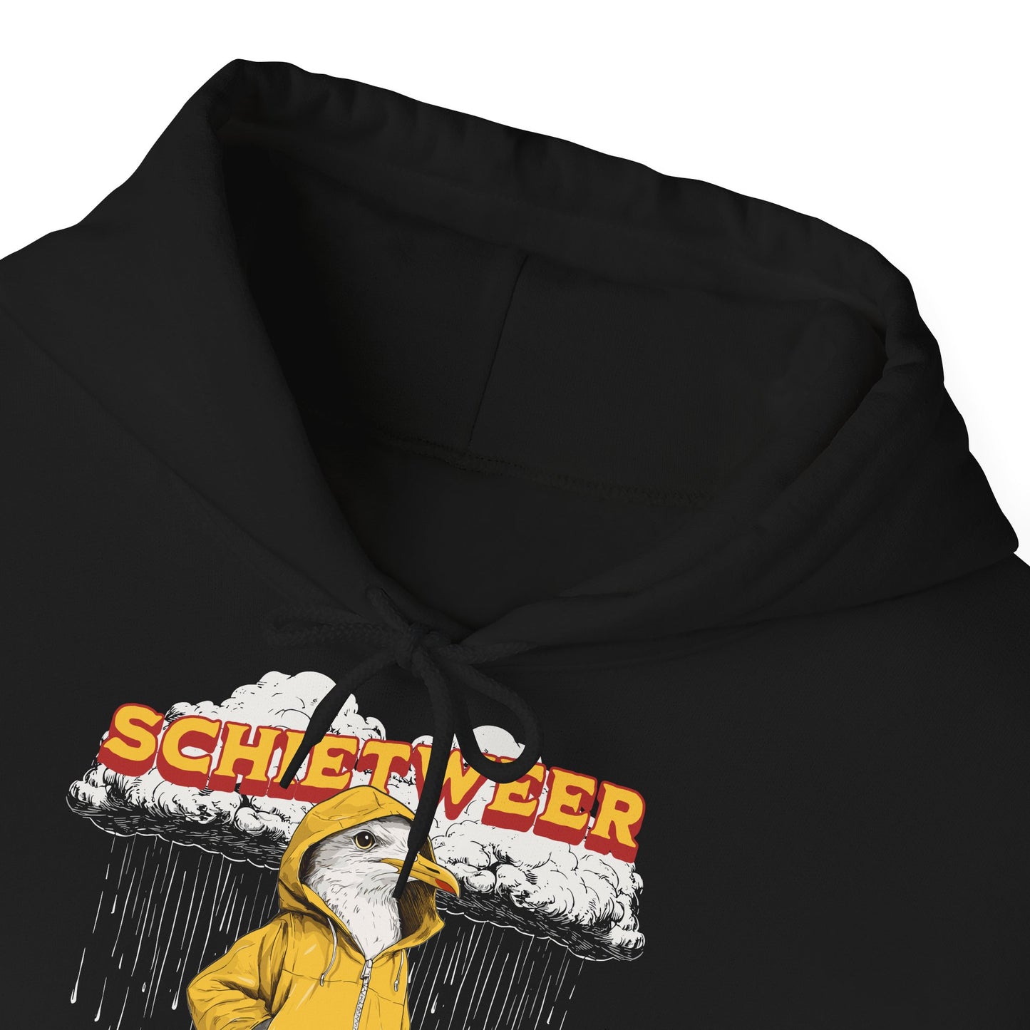 Schietweer - Möwe im Ostfriesennerz - Hoodie