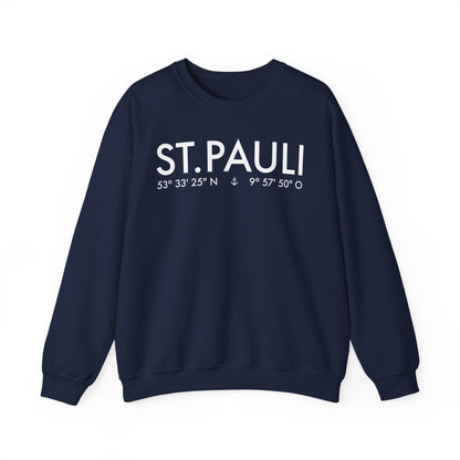 St. Pauli - Koordinaten – Sweatshirt