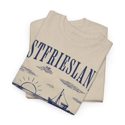 Ostfriesland - Strand Club - Fischkutter - T-Shirt