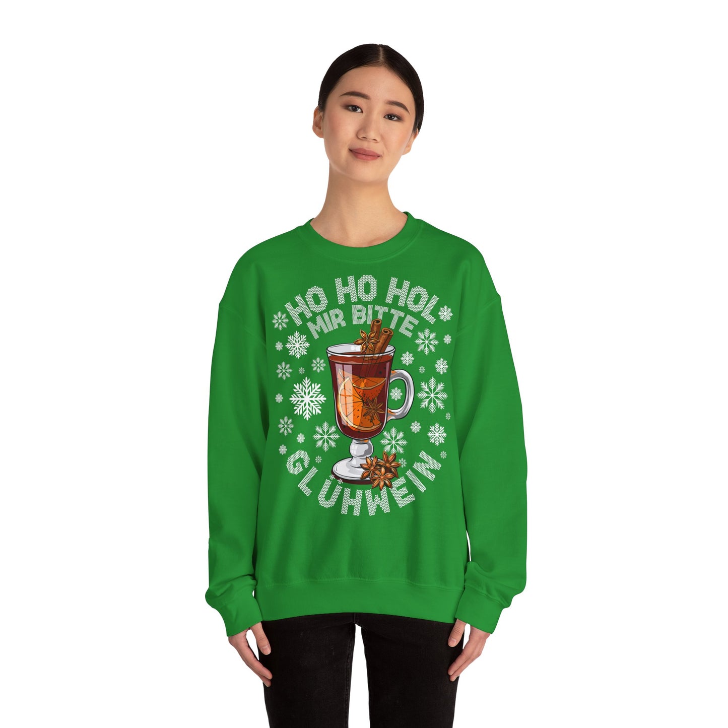 Ho Ho Hol Mir bitte Glühwein - Sweatshirt