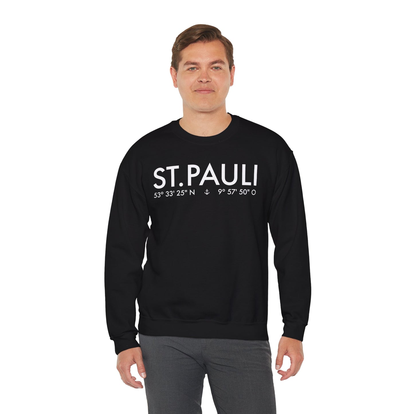 St. Pauli - Koordinaten – Sweatshirt