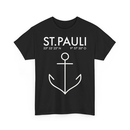 St. Pauli – Koordinaten Anker - T-Shirt