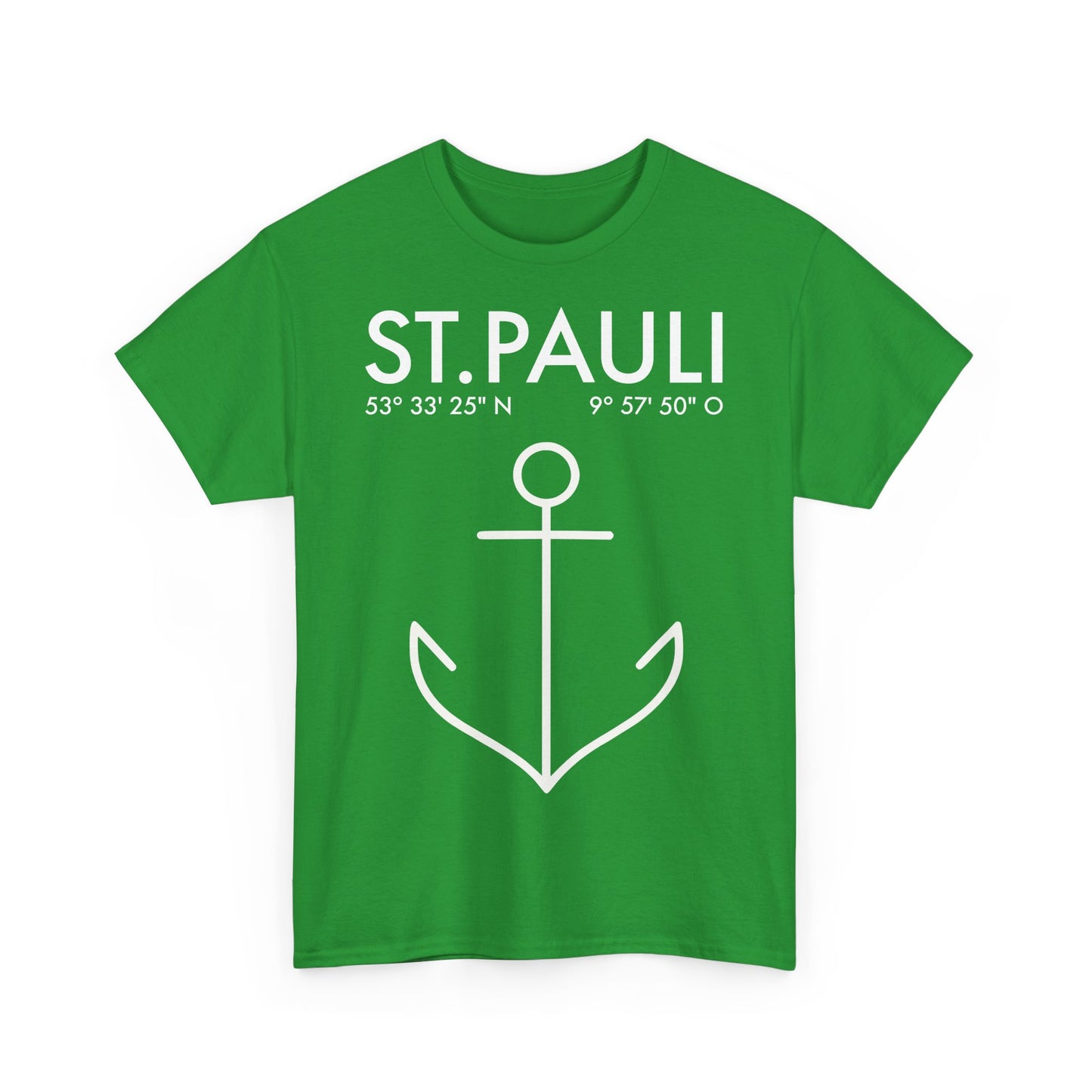 St. Pauli – Koordinaten Anker - T-Shirt
