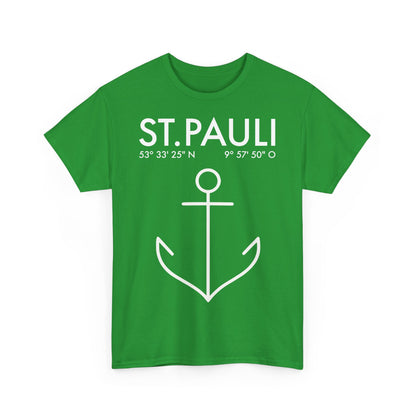 St. Pauli – Koordinaten Anker - T-Shirt