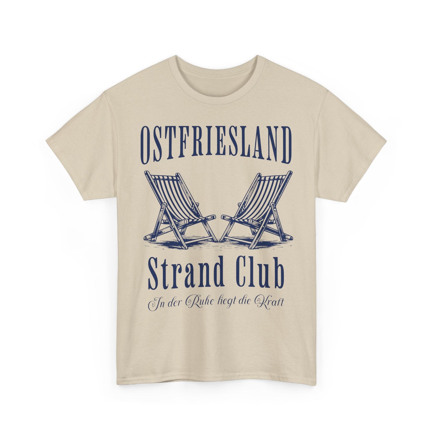Ostfriesland - Strand Club - Strandliegen - T-Shirt