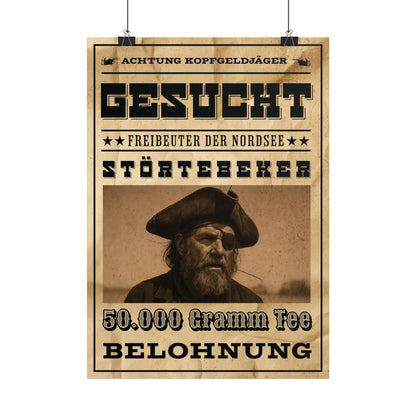 Störtebeker - Gesucht - Poster