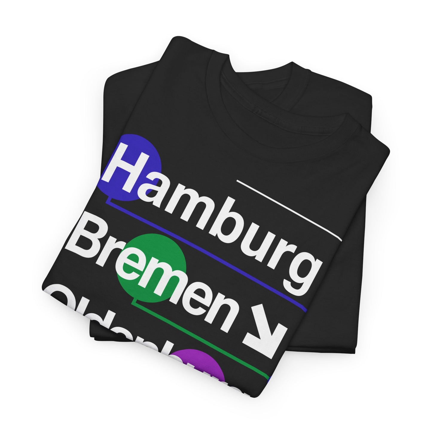 Nordroute - U-Bahn Style - T-Shirt