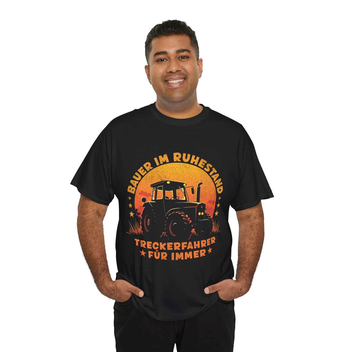 Bauer im Ruhestand - Treckerfahrer für immer - T-Shirt