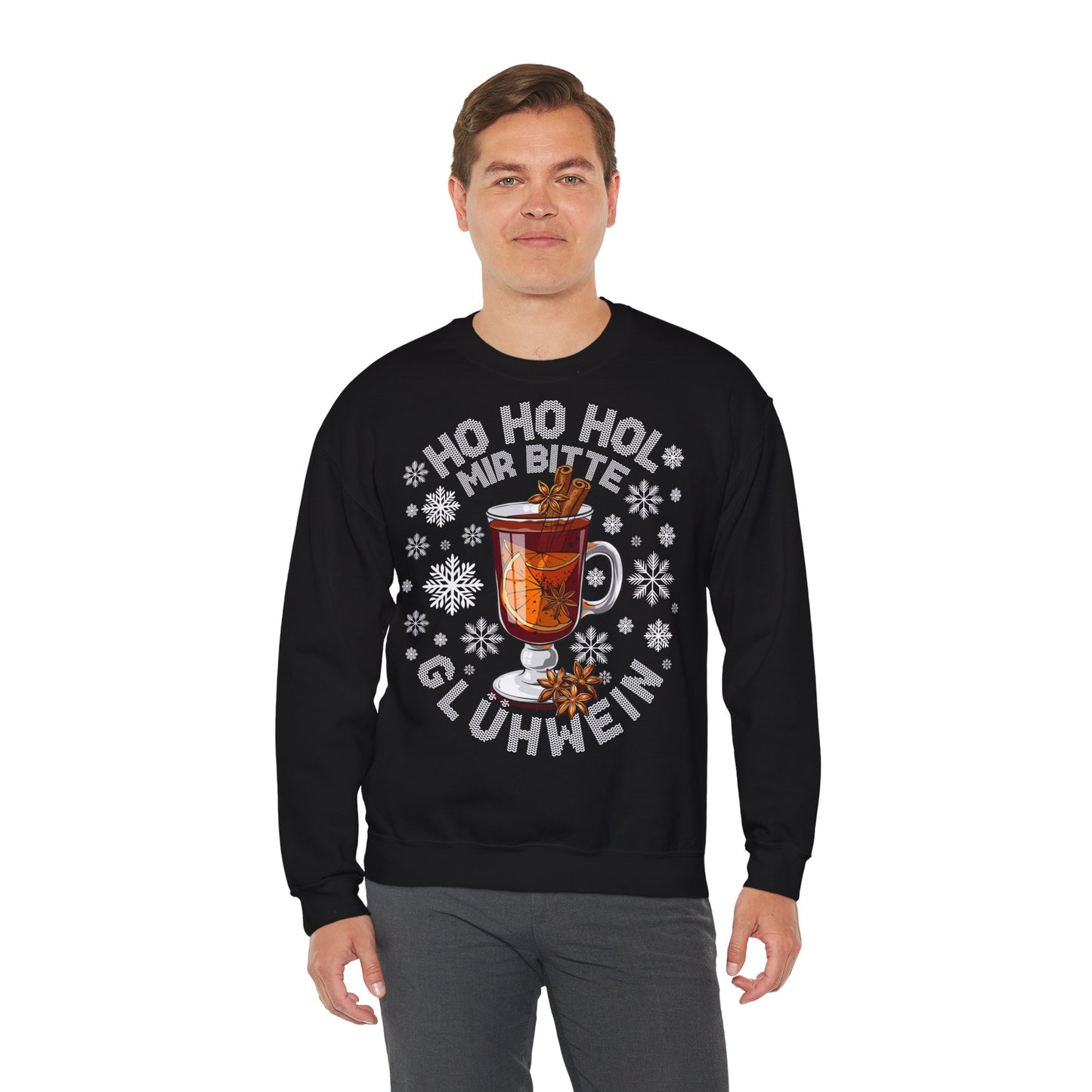 Ho Ho Hol Mir bitte Glühwein - Sweatshirt
