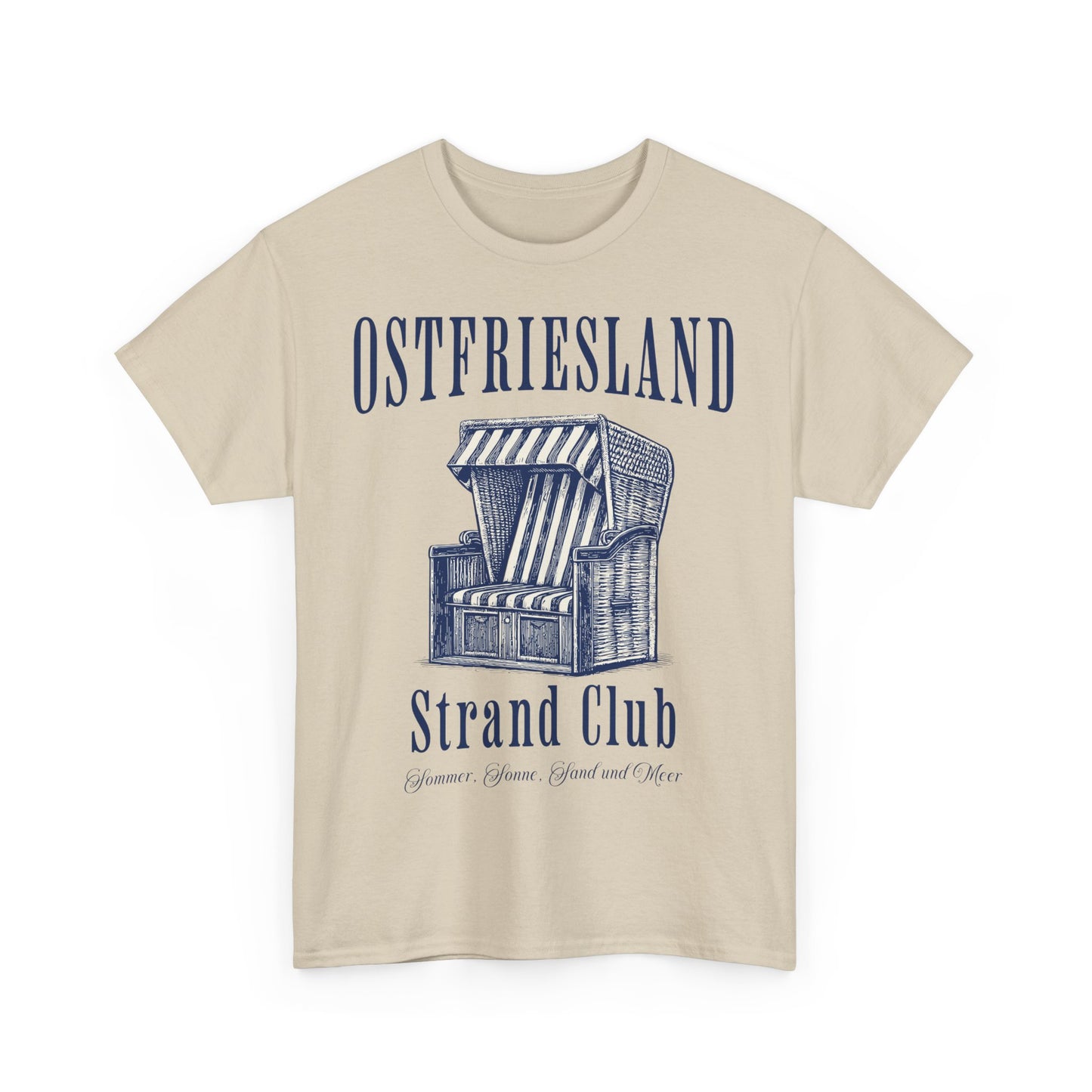 Ostfriesland - Strand Club - Strandkorb - T-Shirt