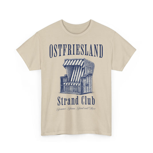 Ostfriesland - Strand Club - Strandkorb - T-Shirt