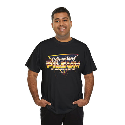 Ostfriesland - Pilsum - Retro Wave - Special Edition - T-Shirt