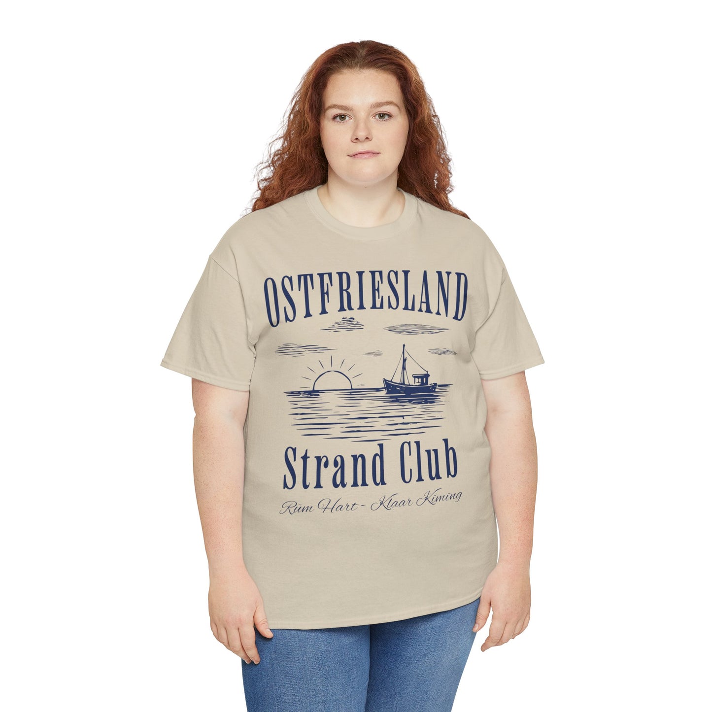 Ostfriesland - Strand Club - Fischkutter - T-Shirt