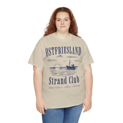 Ostfriesland - Strand Club - Fischkutter - T-Shirt
