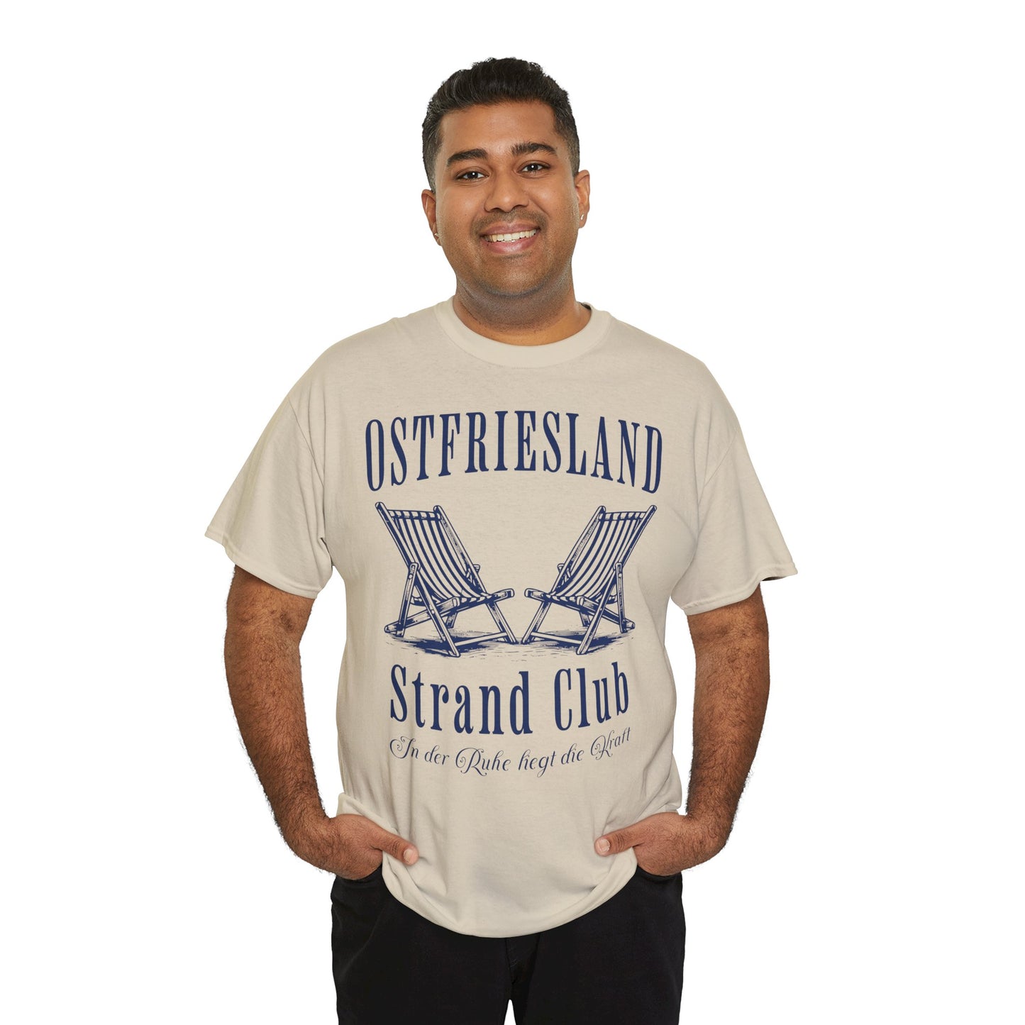Ostfriesland - Strand Club - Strandliegen - T-Shirt