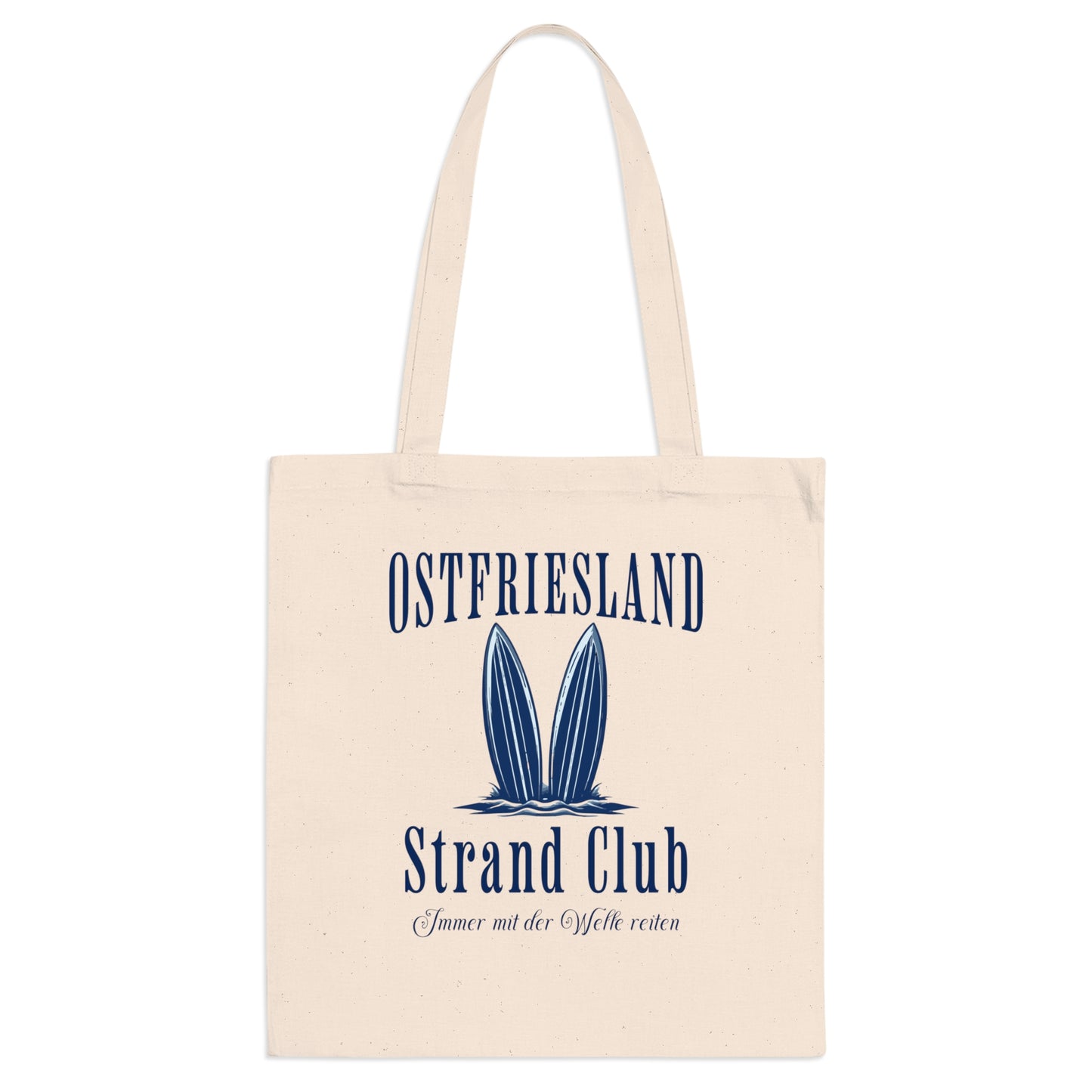 Ostfriesland - Strand Club - Surfbretter - Baumwolltasche
