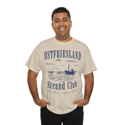 Ostfriesland - Strand Club - Fischkutter - T-Shirt