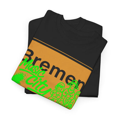 Bremen Ortsschild - Music City - T-Shirt