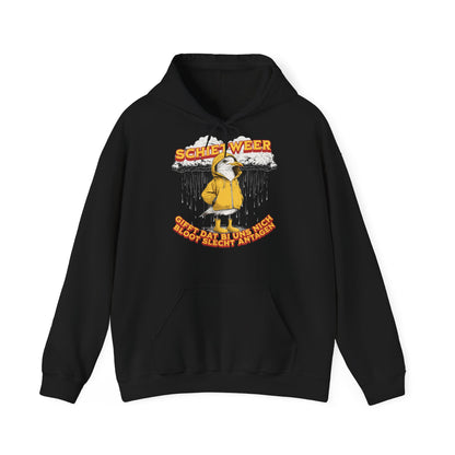 Schietweer - Möwe im Ostfriesennerz - Hoodie