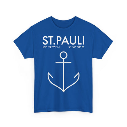 St. Pauli – Koordinaten Anker - T-Shirt