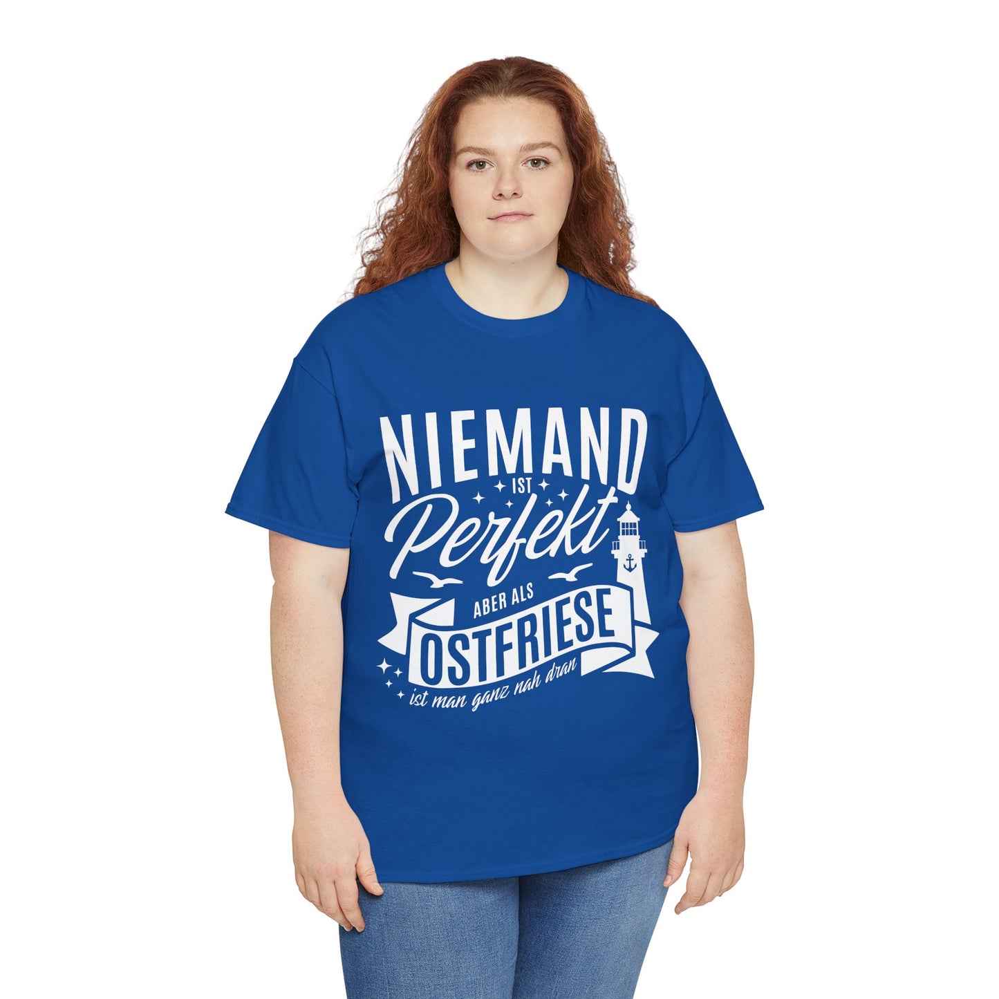 Niemand ist perfekt ab er als Ostfriese - T-Shirt