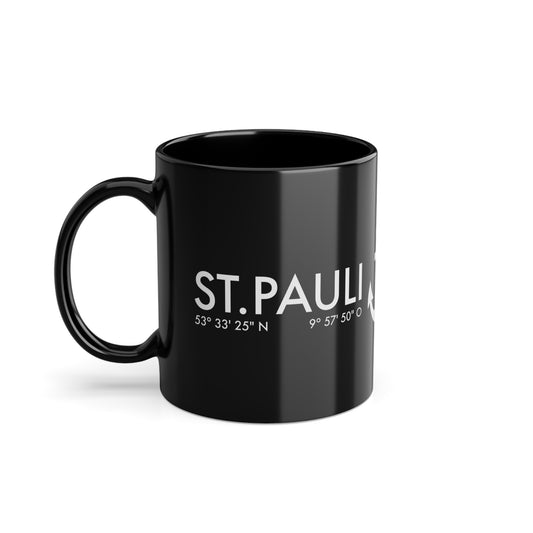 St. Pauli Koordinaten & Anker - Tasse