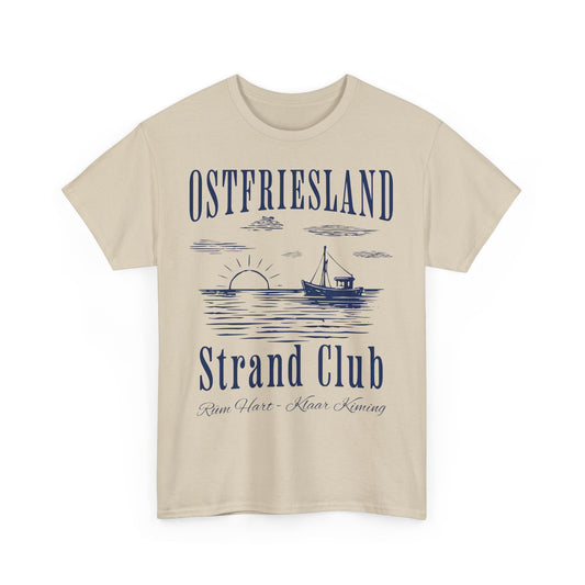 Ostfriesland - Strand Club - Fischkutter - T-Shirt