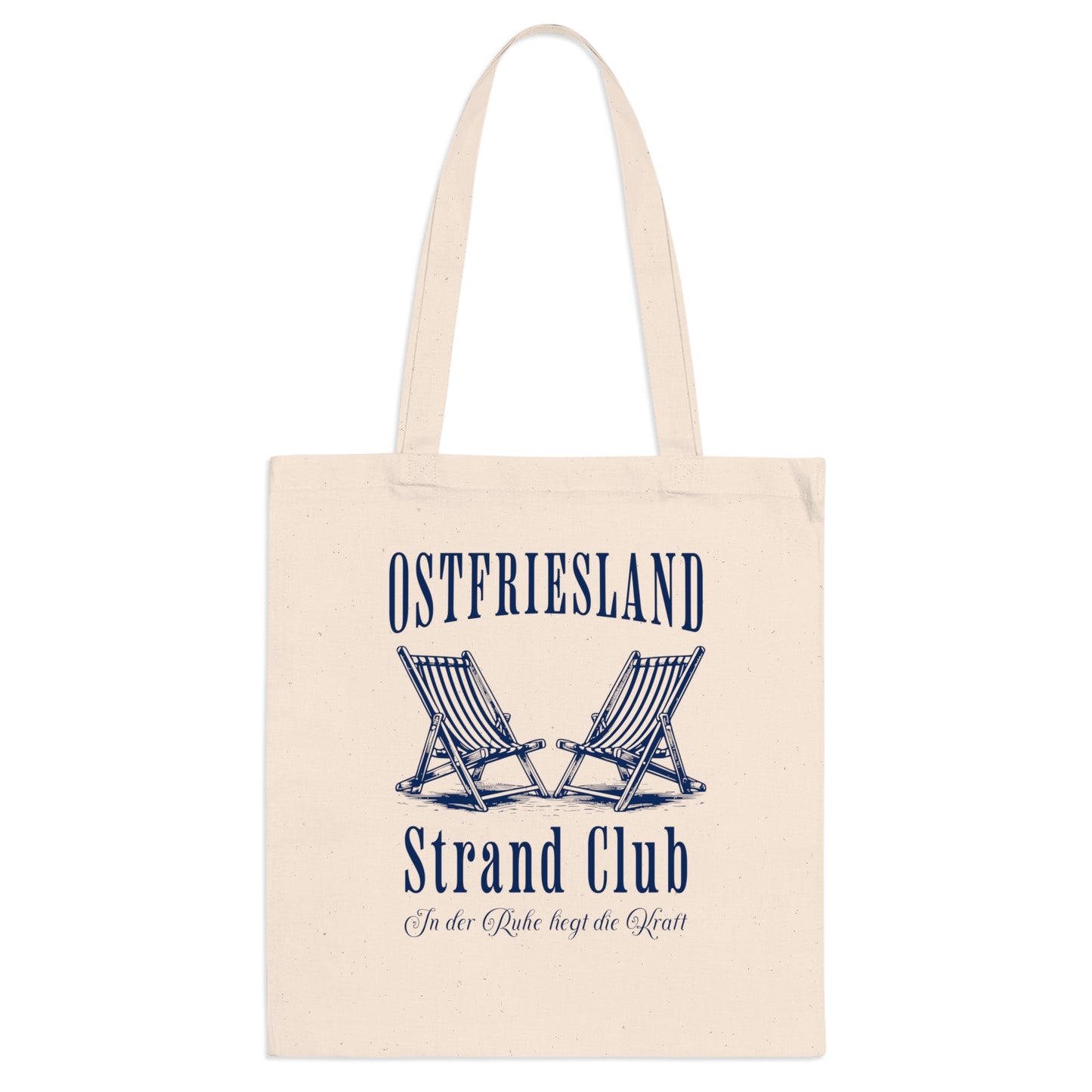 Ostfriesland - Strand Club - Strandliegen - Baumwolltasche