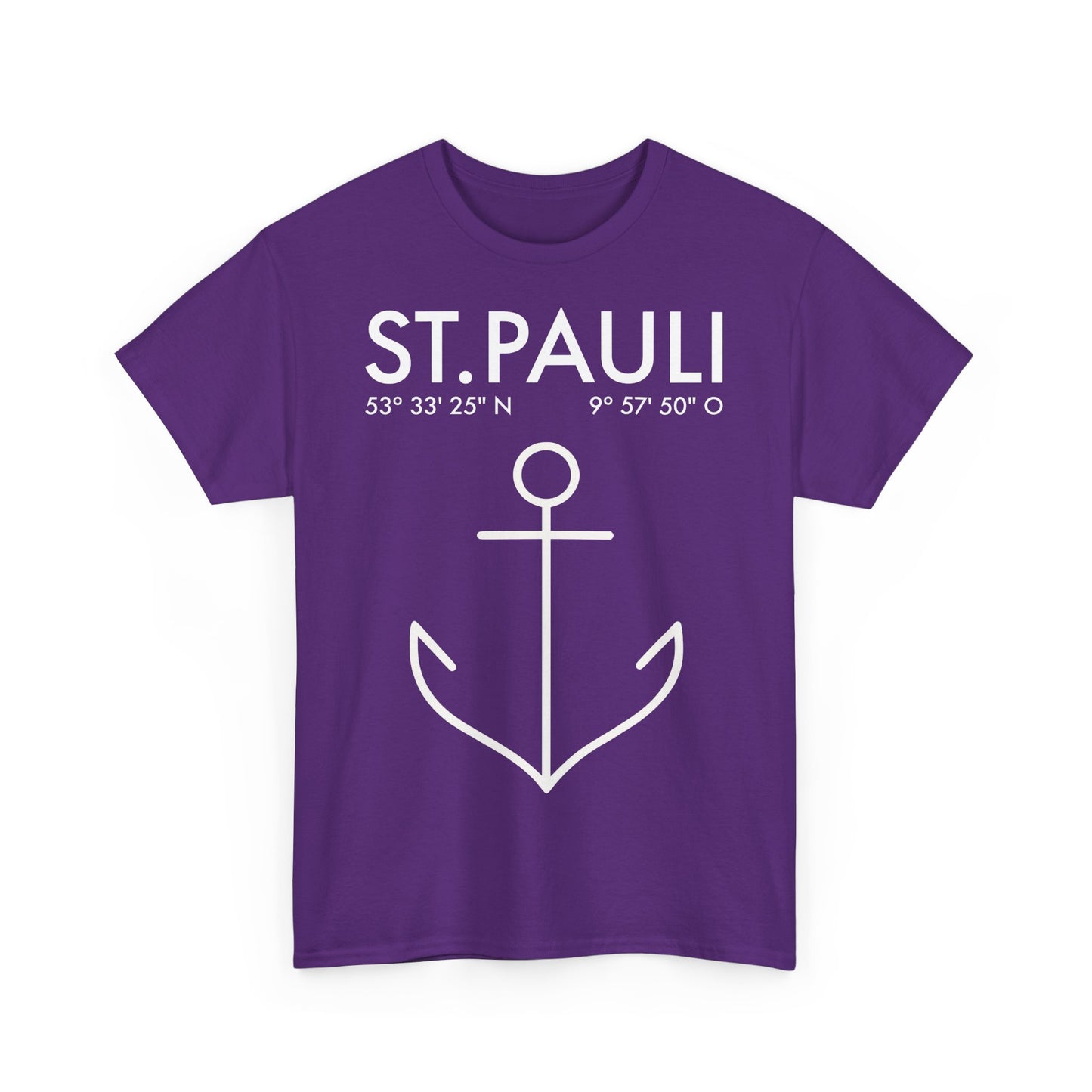 St. Pauli – Koordinaten Anker - T-Shirt
