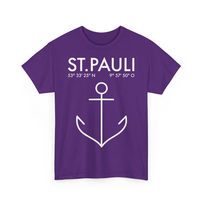 St. Pauli – Koordinaten Anker - T-Shirt