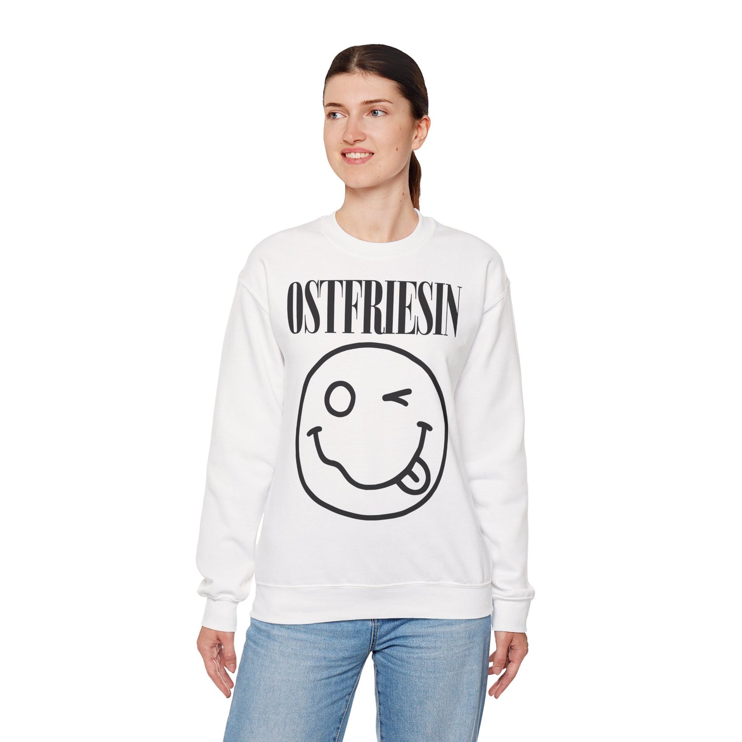 Ostfriesin Zwinker - Sweatshirt