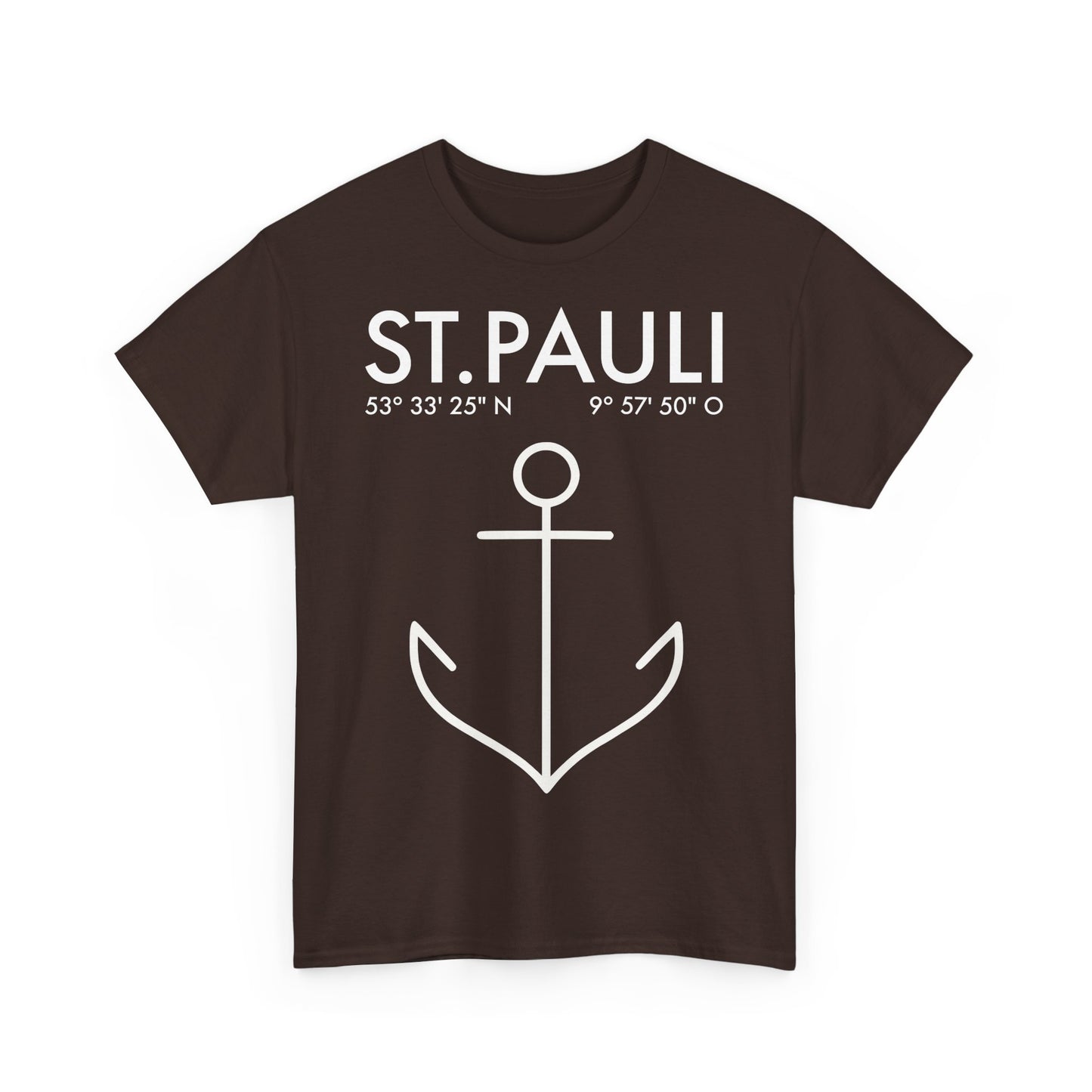 St. Pauli – Koordinaten Anker - T-Shirt