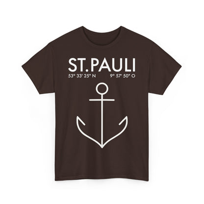 St. Pauli – Koordinaten Anker - T-Shirt