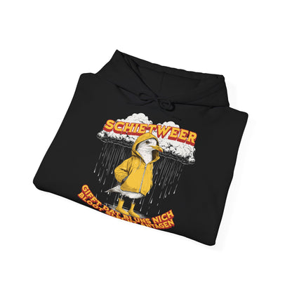 Schietweer - Möwe im Ostfriesennerz - Hoodie