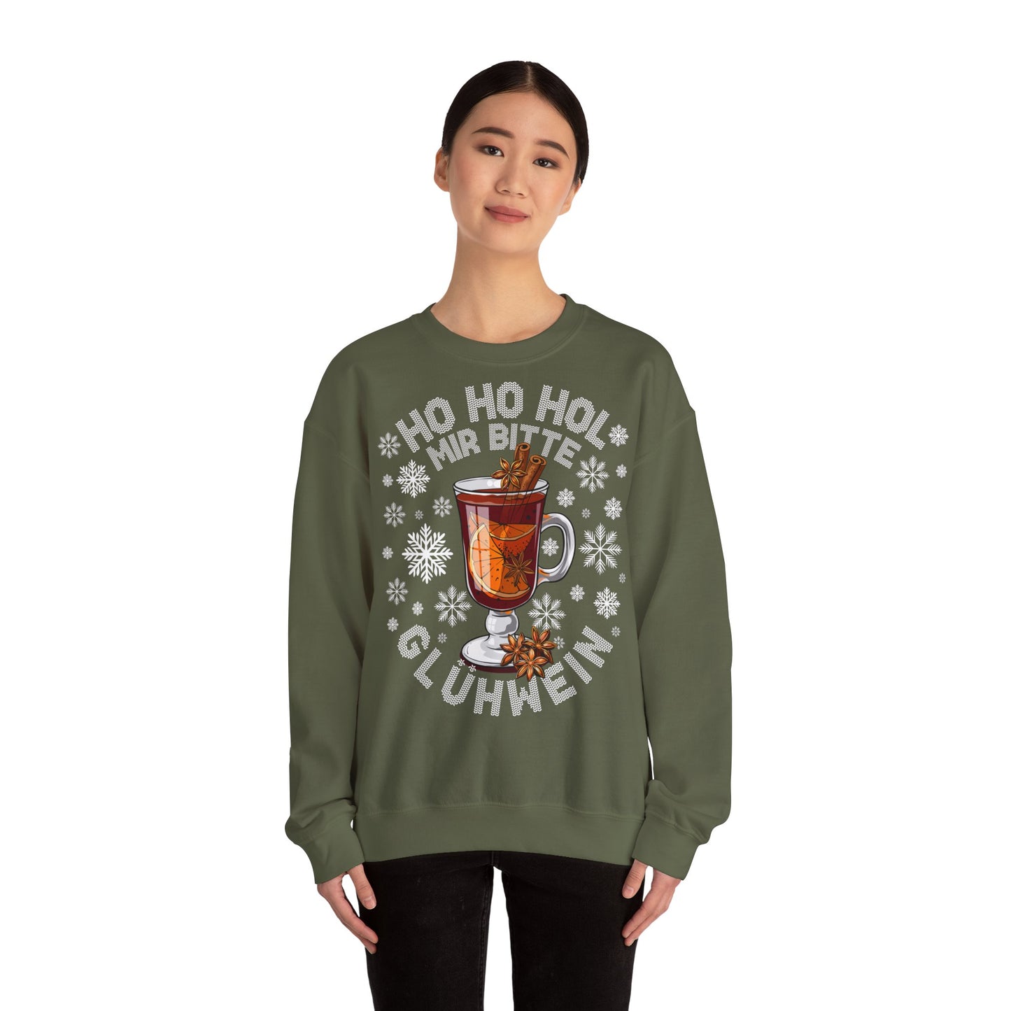 Ho Ho Hol Mir bitte Glühwein - Sweatshirt