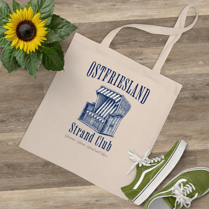 Ostfriesland - Strand Club - Strandkorb - Baumwolltasche
