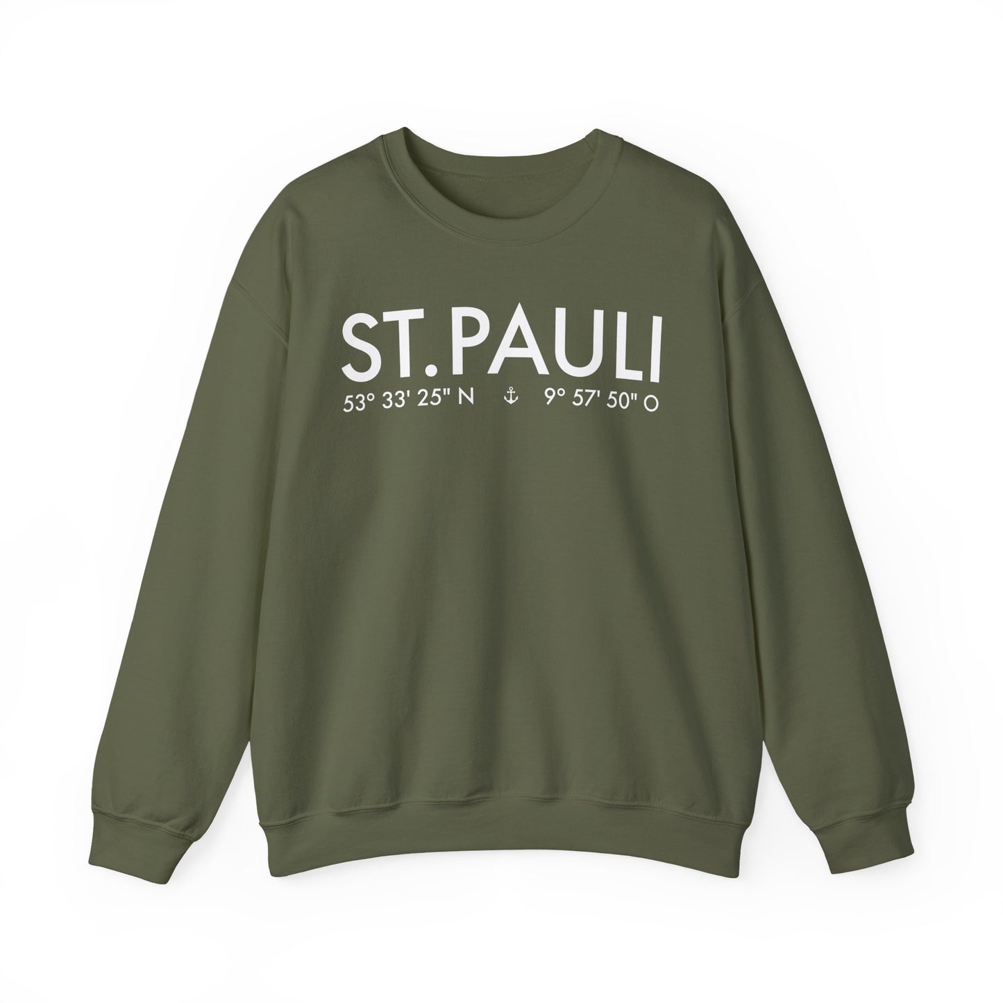 St. Pauli - Koordinaten – Sweatshirt