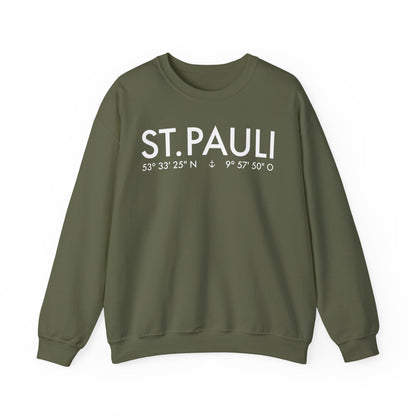 St. Pauli - Koordinaten – Sweatshirt