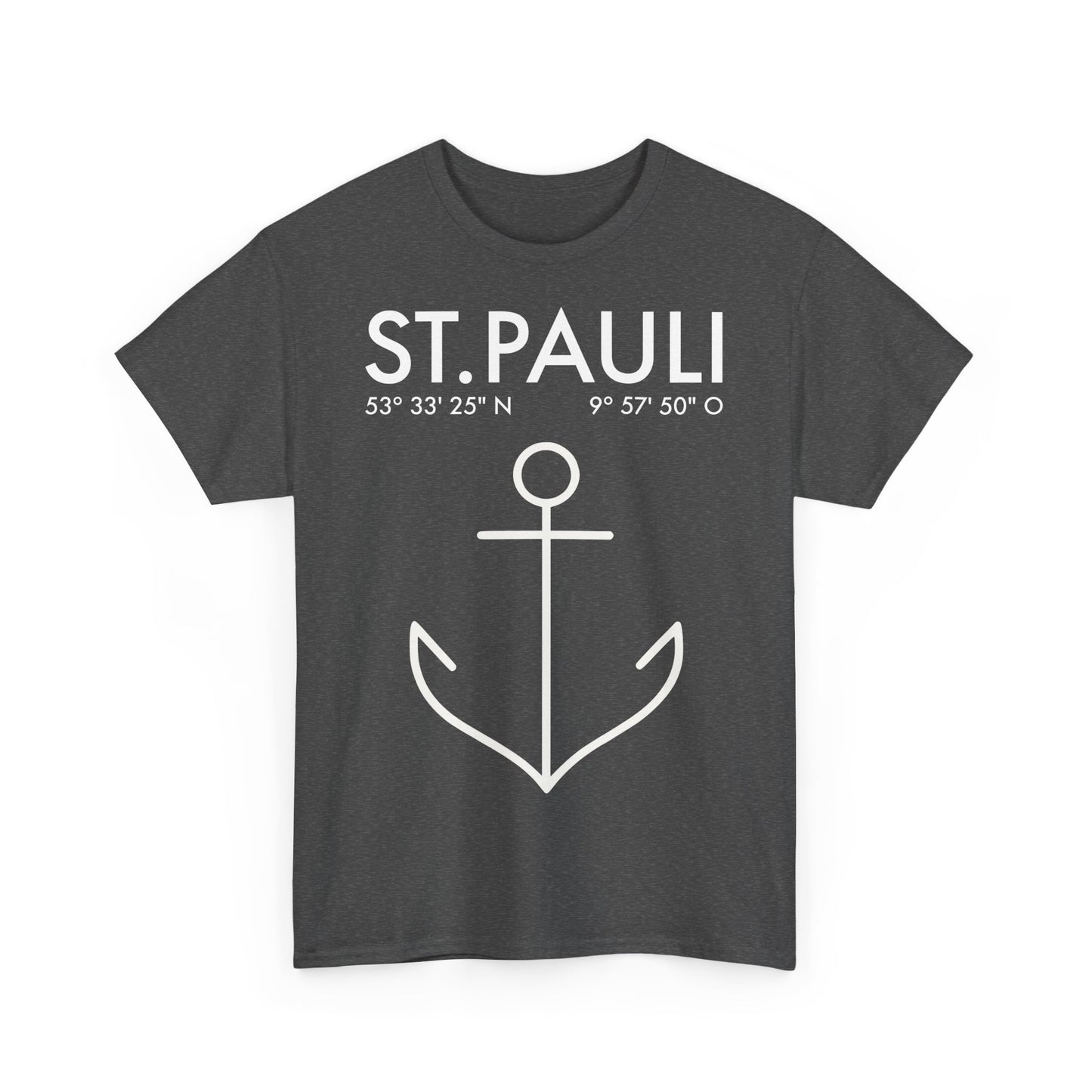 St. Pauli – Koordinaten Anker - T-Shirt