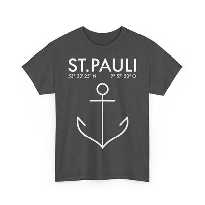 St. Pauli – Koordinaten Anker - T-Shirt