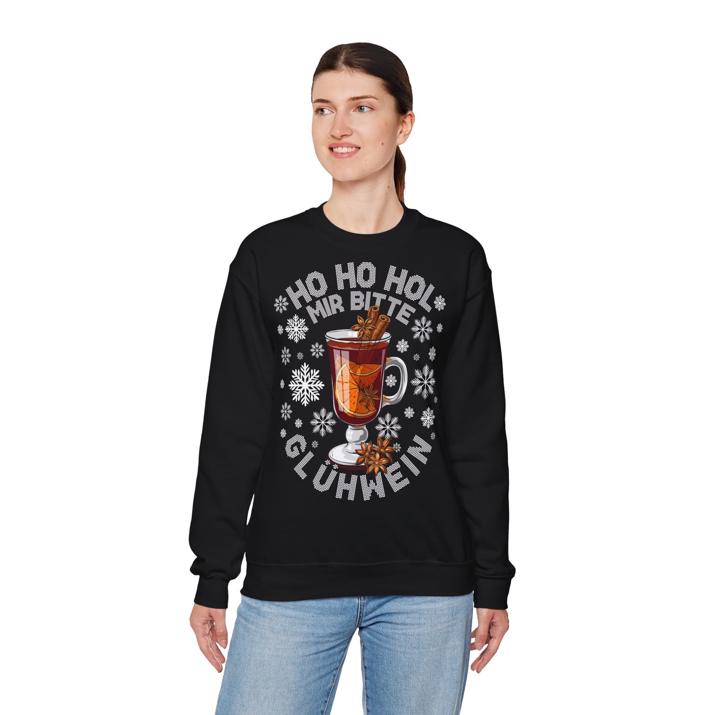 Ho Ho Hol Mir bitte Glühwein - Sweatshirt