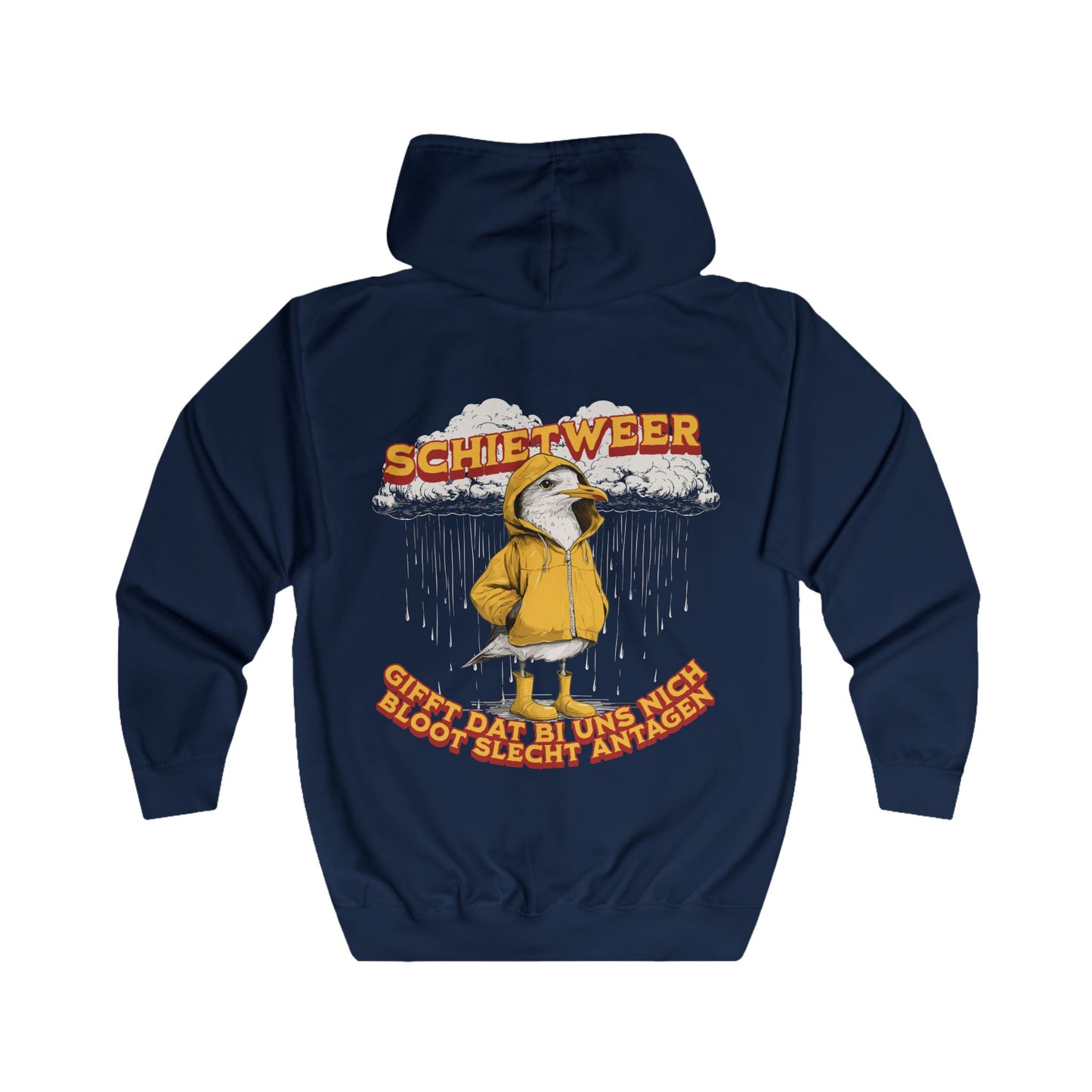 Schietweer - Möwe im Ostfriesennerz - Jacke