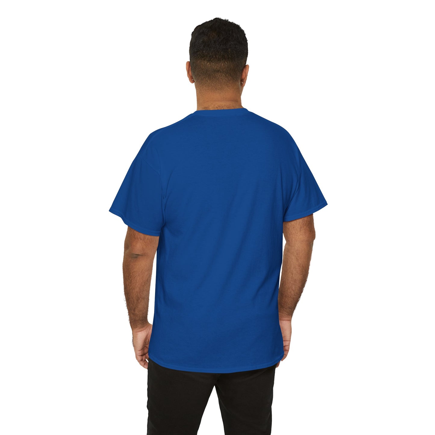 Ostfriesland T-Shirt – Jurassic Style Leuchtturm Design – Unisex T-Shirt - Blau